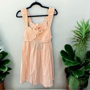 Free People NWT Blissful Mini Dress Large